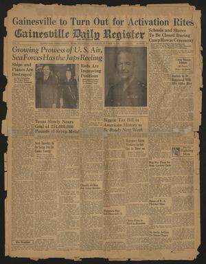Primary view of object titled 'Gainesville Daily Register and Messenger (Gainesville, Tex.), Vol. 53, No. 39, Ed. 1 Wednesday, October 14, 1942'.