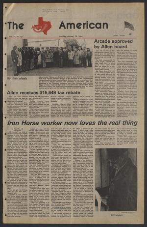The Allen American (Allen, Tex.), Vol. 15, No. 52, Ed. 1 Monday, January 16, 1984