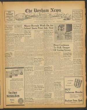 The Bonham News and Fannin County Favorite (Bonham, Tex.), Vol. 74, No. 49, Ed. 1 Friday, June 13, 1941