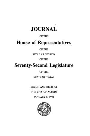 Journal of the House of Representatives of the Regular Session of the Seventy-Second Legislature of the State of Texas, Volume 4
