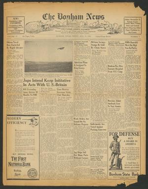 The Bonham News and Fannin County Favorite (Bonham, Tex.), Vol. 75, No. 3, Ed. 1 Friday, August 15, 1941