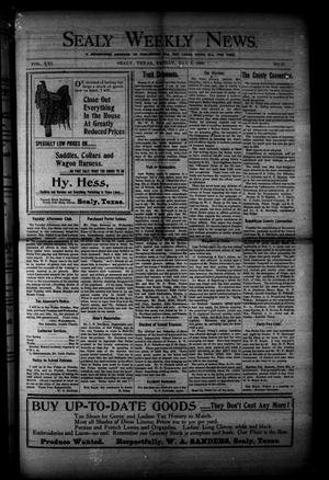 Sealy Weekly News. (Sealy, Tex.), Vol. 21, No. 31, Ed. 1 Friday, May 8, 1908