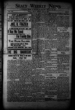 Sealy Weekly News. (Sealy, Tex.), Vol. 21, No. 42, Ed. 1 Friday, July 24, 1908