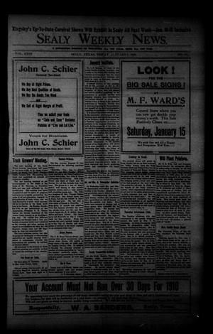Sealy Weekly News. (Sealy, Tex.), Vol. 23, No. 13, Ed. 1 Friday, January 7, 1910