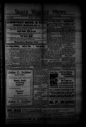 Sealy Weekly News. (Sealy, Tex.), Vol. 23, No. 35, Ed. 1 Friday, June 10, 1910