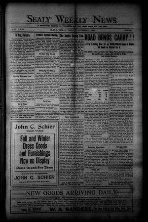 Sealy Weekly News. (Sealy, Tex.), Vol. 23, No. 52, Ed. 1 Friday, October 7, 1910