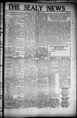 Primary view of object titled 'The Sealy News (Sealy, Tex.), Vol. 41, No. 31, Ed. 1 Friday, September 21, 1928'.