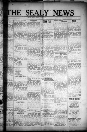 The Sealy News (Sealy, Tex.), Vol. [42], No. 10, Ed. 1 Friday, May 3, 1929