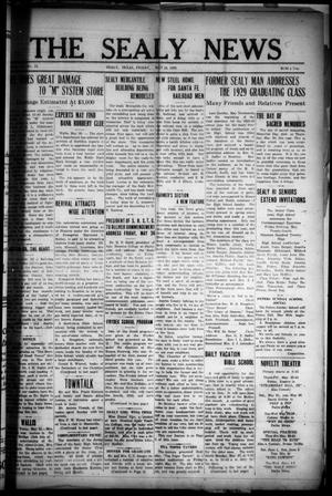 The Sealy News (Sealy, Tex.), Vol. [42], No. 13, Ed. 1 Friday, May 24, 1929