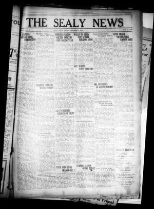 Primary view of object titled 'The Sealy News (Sealy, Tex.), Vol. 42, No. 35, Ed. 1 Friday, November 1, 1929'.