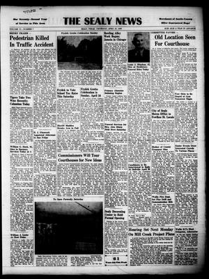 The Sealy News (Sealy, Tex.), Vol. 72, No. 7, Ed. 1 Thursday, April 21, 1960