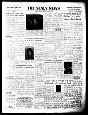 The Sealy News (Sealy, Tex.), Vol. 72, No. 31, Ed. 1 Thursday, October 6, 1960