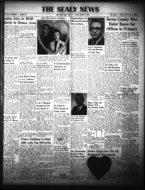 The Sealy News (Sealy, Tex.), Vol. 73, No. 48, Ed. 1 Thursday, February 8, 1962