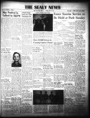 The Sealy News (Sealy, Tex.), Vol. 74, No. 6, Ed. 1 Thursday, April 19, 1962