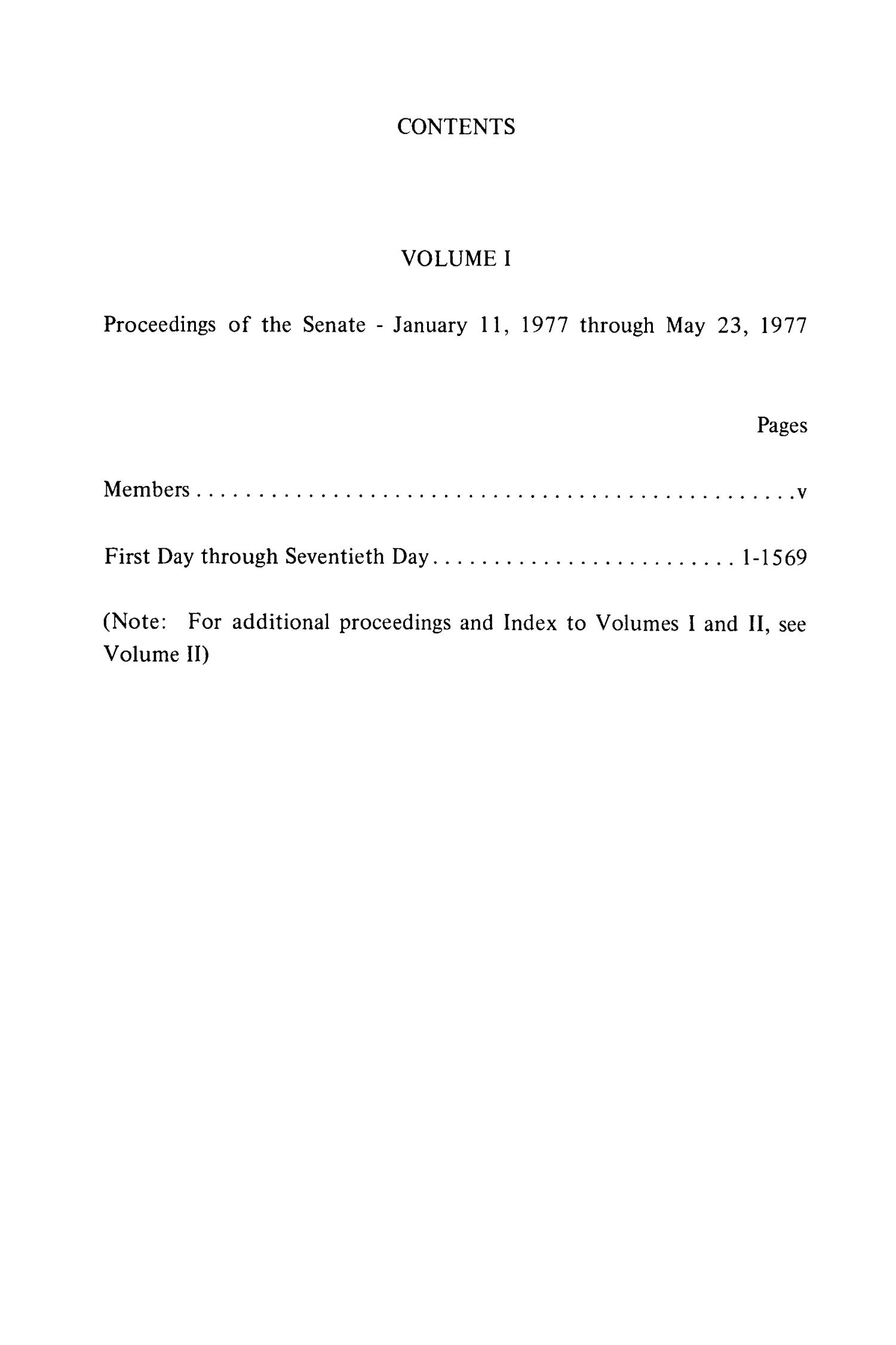 Journal of the Senate of the State of Texas, Regular Session of the Sixty-Fifth Legislature, Volume 1
                                                
                                                    None
                                                