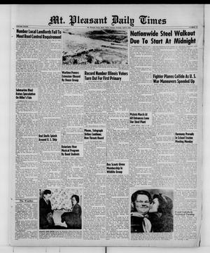 Mt. Pleasant Daily Times (Mount Pleasant, Tex.), Vol. 33, No. 18, Ed. 1 Tuesday, April 8, 1952