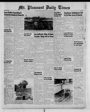Mt. Pleasant Daily Times (Mount Pleasant, Tex.), Vol. 33, No. 24, Ed. 1 Wednesday, April 16, 1952