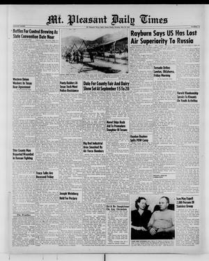 Mt. Pleasant Daily Times (Mount Pleasant, Tex.), Vol. 33, No. 51, Ed. 1 Friday, May 23, 1952