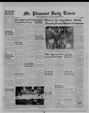 Mt. Pleasant Daily Times (Mount Pleasant, Tex.), Vol. 36, No. 75, Ed. 1 Friday, June 17, 1955