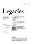 Thumbnail image of item number 3 in: 'Legacies: A History Journal for Dallas and North Central Texas, Volume 22, Number 1, Spring 2010'.
