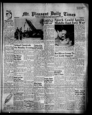 Mt. Pleasant Daily Times (Mount Pleasant, Tex.), Vol. 36, No. 191, Ed. 1 Saturday, October 29, 1955