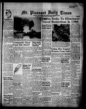 Mt. Pleasant Daily Times (Mount Pleasant, Tex.), Vol. 36, No. 192, Ed. 1 Monday, October 31, 1955