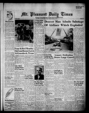 Mt. Pleasant Daily Times (Mount Pleasant, Tex.), Vol. 36, No. 202, Ed. 1 Monday, November 14, 1955