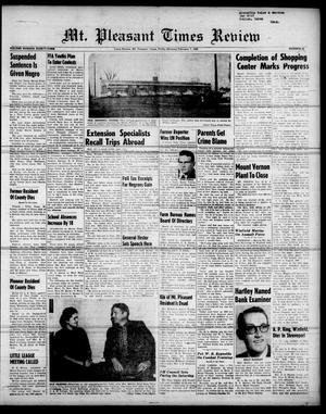 Mt. Pleasant Times Review (Mount Pleasant, Tex.), Vol. 84, No. 48, Ed. 1 Friday, February 7, 1958