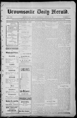 Brownsville Daily Herald (Brownsville, Tex.), Vol. TEN, No. 36, Ed. 1, Wednesday, August 14, 1901