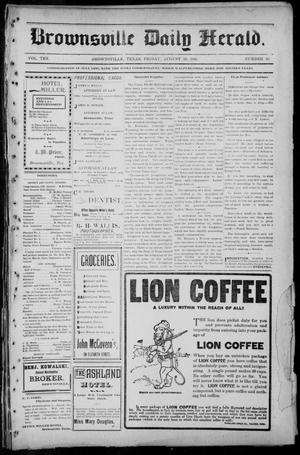 Brownsville Daily Herald (Brownsville, Tex.), Vol. TEN, No. 40, Ed. 1, Friday, August 30, 1901