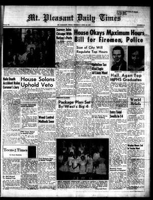 Mt. Pleasant Daily Times (Mount Pleasant, Tex.), Vol. 40, No. 20, Ed. 1 Thursday, April 30, 1959