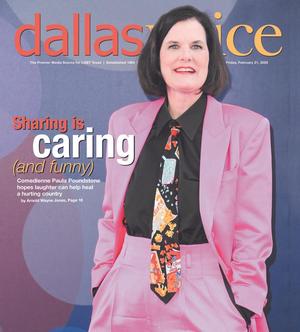 Primary view of object titled 'Dallas Voice (Dallas, Tex.), Vol. 36, No. 42, Ed. 1 Friday, February 21, 2020'.