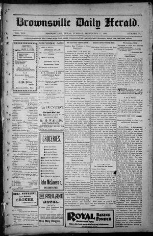Brownsville Daily Herald (Brownsville, Tex.), Vol. TEN, No. 55, Ed. 1, Tuesday, September 17, 1901