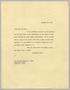 Letter: [Letter from I. H. Kempner to Edna and Bill Levin, December 26, 1952]