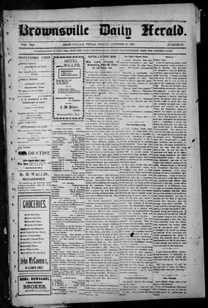 Brownsville Daily Herald (Brownsville, Tex.), Vol. TEN, No. 83, Ed. 1, Friday, October 18, 1901