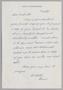 Letter: [Handwritten letter from Harris K. Oppenheimer to I. H. Kempner, Marc…