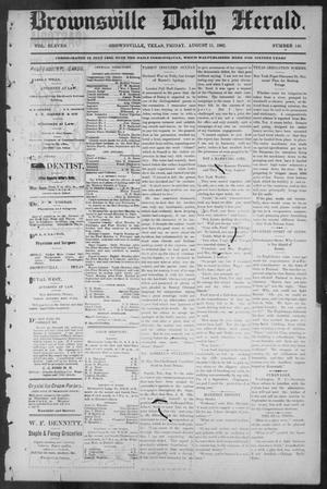 Brownsville Daily Herald (Brownsville, Tex.), Vol. ELEVEN, No. 146, Ed. 1, Friday, August 15, 1902