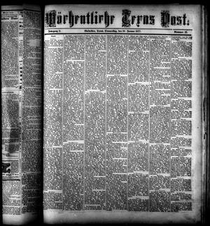 Wöchentliche Texas Post. (Galveston, Tex.), Vol. 8, No. 13, Ed. 1 Thursday, January 18, 1877
