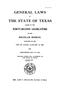 Thumbnail image of item number 1 in: 'General and Special Laws of The State of Texas Passed By The Regular Session of the Forty-Second Legislature'.