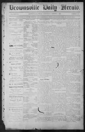 Brownsville Daily Herald (Brownsville, Tex.), Vol. ELEVEN, No. 190, Ed. 1, Wednesday, October 8, 1902