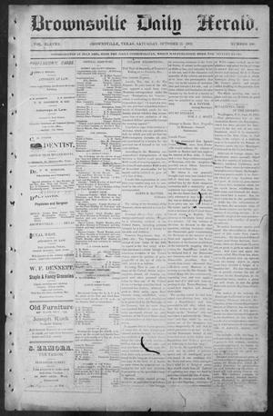 Brownsville Daily Herald (Brownsville, Tex.), Vol. ELEVEN, No. 193, Ed. 1, Saturday, October 11, 1902