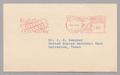 Thumbnail image of item number 2 in: '[Postal Card from Alamo Fruit Distributions, Ltd. to Isaac Herbert Kempner,  December 1953]'.
