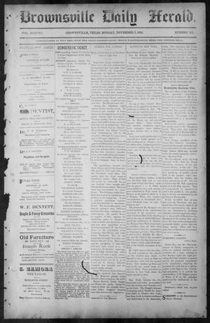 Brownsville Daily Herald (Brownsville, Tex.), Vol. ELEVEN, No. 212, Ed. 1, Monday, November 3, 1902