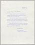 Letter: [Letter from Mrs. Richard Bovio to I. H. and Henrietta Leonora Kempne…