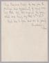 Thumbnail image of item number 2 in: '[Letter from Mrs. David F. Weston to Robert Lee Kempner, May 10, 1952]'.