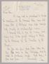 Primary view of [Letter from Mrs. David F. Weston to Daniel W.  Kempner, April 12, 1952]