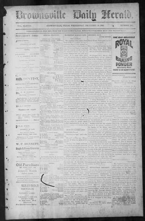 Brownsville Daily Herald (Brownsville, Tex.), Vol. ELEVEN, No. 242, Ed. 1, Wednesday, December 10, 1902