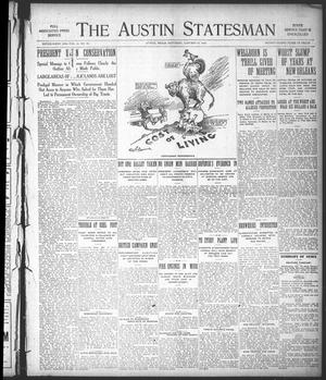 Primary view of object titled 'The Austin Statesman (Austin, Tex.), Vol. 41, No. 15, Ed. 1 Saturday, January 15, 1910'.