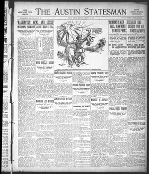 The Austin Statesman (Austin, Tex.), Vol. 41, No. 17, Ed. 1 Monday, January 17, 1910