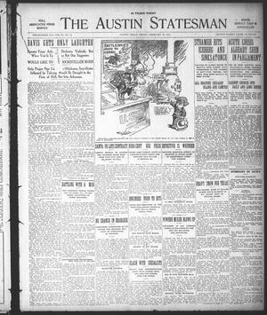 Primary view of object titled 'The Austin Statesman (Austin, Tex.), Vol. 41, No. 49, Ed. 1 Friday, February 18, 1910'.